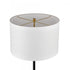 Elk Clubhouse 29 Inch High 2 Light Table Lamp Black in Matte Black Finish Model: D3120WHT