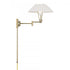 Elk Cody 13 Inch High 1 Light Swingarm Sconce in Antique Brass Model: 6671-AN-TW