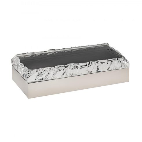 Elk Cogar Box Rectangular in Polished Nickel Model: H0897-10977