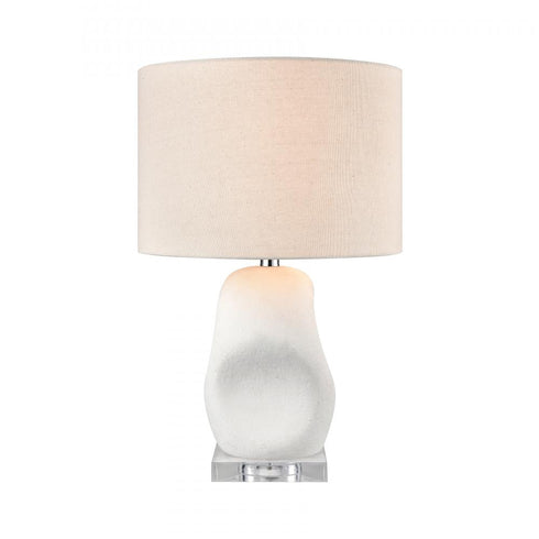Elk_discontinued Colby 22 Inch High 1 Light Table Lamp in Dry White Finish Model: H0019-10374