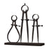 Elk Compass and Caliper ORNAMENTAL ACCESSORY in Restoration Black Finish Model: 51-10001