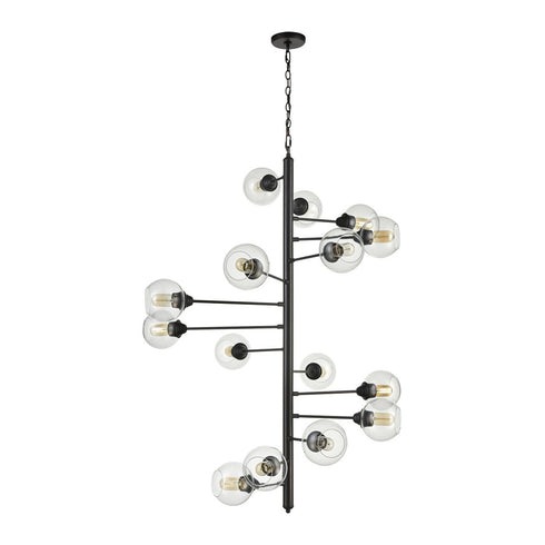 Elk Composition CHANDELIER in Oil Rubbed Bronze Finish Model: D4446