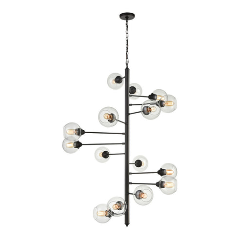 Elk Composition CHANDELIER in Oil Rubbed Bronze Finish Model: D4446
