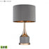 Elk Cone Neck TABLE LAMP in Gray Finish Model: D2748-LED