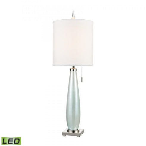 Elk Confection 41 Inch High 1 Light Table Lamp in Seafoam Green Includes LED Bulb Model: D4517-LED