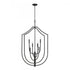 Elk Continuance 26 Inch Wide 6 Light Pendant in Charcoal Model: 82026/6