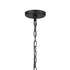 Elk Continuance 30 Inch Wide 6 Light Chandelier in Charcoal Model: 82027/6