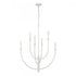 Elk Continuance 30 Inch Wide 6 Light Chandelier in White Coral Model: 82017/6