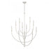 Elk Continuance 42 Inch Wide 10 Light Chandelier in White Coral Model: 82019/10