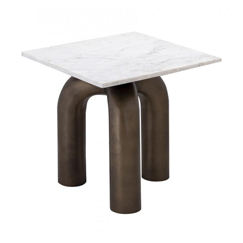 Elk Contour Accent Table in Antique Bronze Finish Model: H0895-10512