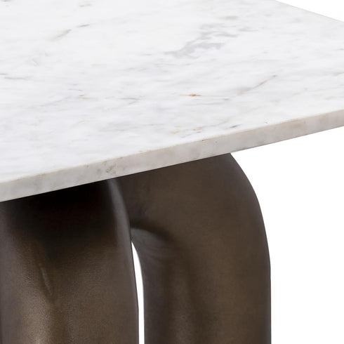 Elk Contour Accent Table in Antique Bronze Finish Model: H0895-10512