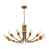 Elk Conway 12 Light CHANDELIER in Painted Aged Brass Finish Model: D4454