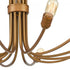 Elk Conway 12 Light CHANDELIER in Painted Aged Brass Finish Model: D4454