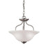 Elk Conway 2 Light SEMI FLUSH MOUNT in Brushed Nickel Finish Model: 1202CS/20