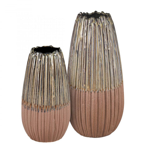 Elk Cooper Vase Small (2 pack) (2 pack) in Champagne Gold Finish Model: S0017-10026