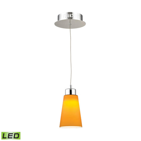Elk Coppa 1 Light MINI PENDANT in Chrome Finish Model: LCA501-8-15
