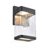 Elk Cornice 9.75 Inch High Integrated LED Outdoor Sconce Charcoal Black Model: 89480/LED