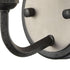 Elk Cortlandt 1 Light SCONCE in Gray Iron Brushed Platinum Brushed Platinum Finish Model: 15390/1