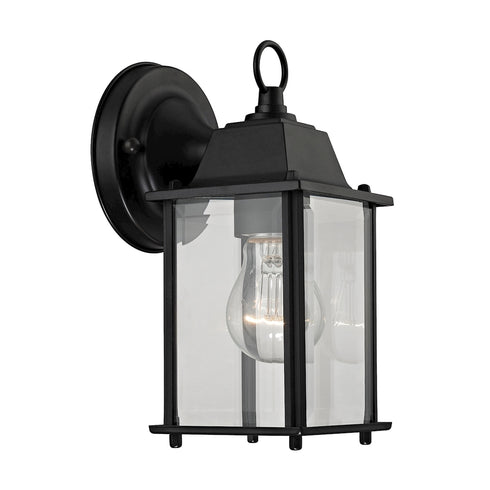 Elk Cotswold EXTERIOR WALL SCONCE in Matte Black Finish Model: 9231EW/65