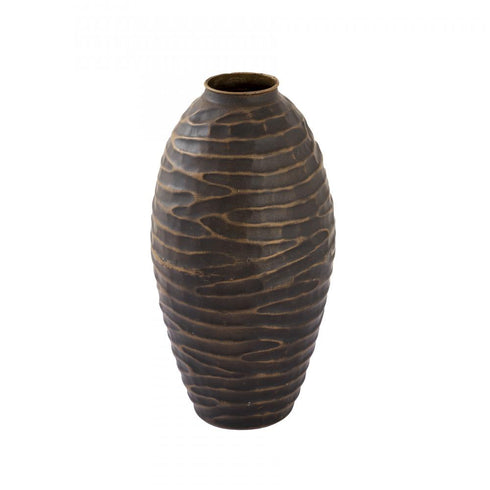 Elk Council Vase Medium in Bronze Model: S0897-9816