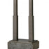 Elk Courier TABLE LAMP in Pewter Finish Model: D4687
