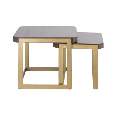 Elk Crafton Nesting Table Set of 2 in Mahogany Model: H0805-9902/S2