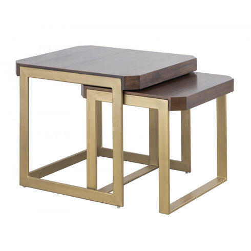 Elk Crafton Nesting Table Set of 2 in Mahogany Model: H0805-9902/S2