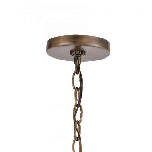 Elk Crested Butte HANGING in Vintage Brass Finish Model: 89184/1