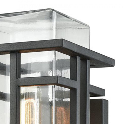 Elk Croftwell SCONCE in Textured Matte Black Finish Model: 45186/1