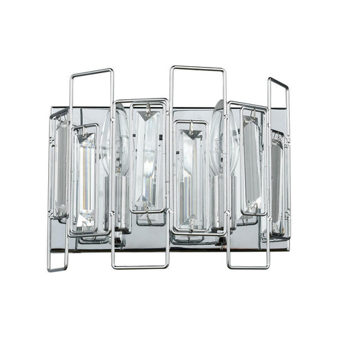 Elk Crosby VANITY LIGHT in Polished Chrome Finish Model: 81370/2