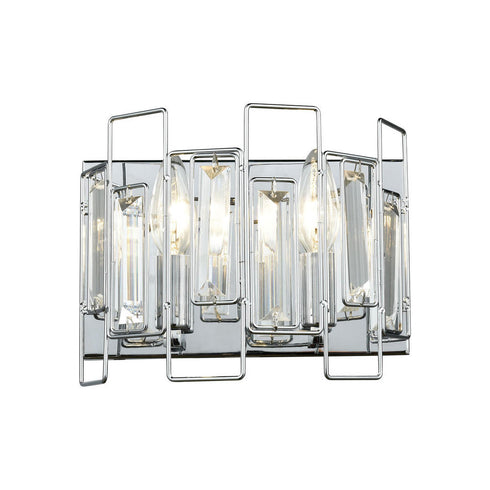 Elk Crosby VANITY LIGHT in Polished Chrome Finish Model: 81370/2