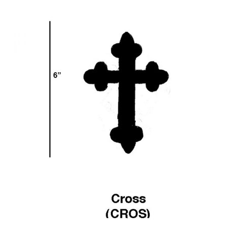 Elk Cross Cookie Cutter in Copper Finish Model: CROS/S6