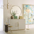 Elk Crosspiece 39 Inch Wide 6 Light Chandelier in White Model: H0018-10359