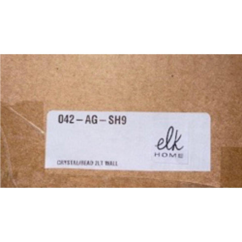 Elk CRYSTA BEAD 2 Light WALL in Brown Finish Model: 042-AG-SH9