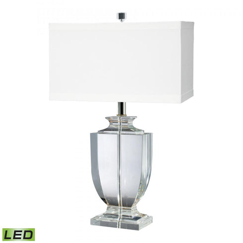 Elk Crystal 27 Inch High 1 Light Table Lamp in Clear Includes LED Bulb Model: 722-LED