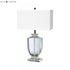 Elk Crystal Rectangular Urn Table Lamp in Clear Finish Model: 722