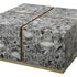 Elk Crystalline COFFEE TABLE in Gray Agate Finish Model: 1114-409