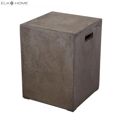 Elk Cubo STOOL in Concrete Finish Model: 157-004