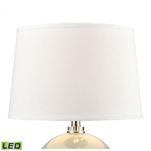 Elk Culland 22 Inch High 1 Light Table Lamp in Blue Includes LED Bulb Model: H019-7222-LED