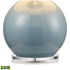 Elk Culland 22 Inch High 1 Light Table Lamp in Blue Includes LED Bulb Model: H019-7222-LED
