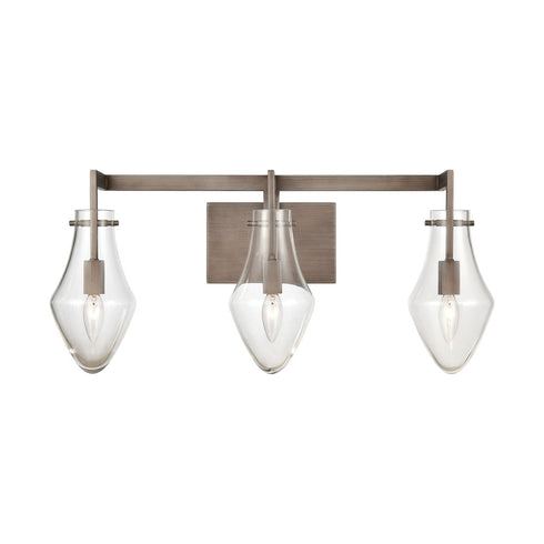 Elk Culmination VANITY LIGHT in Gray Finish Model: 12293/3