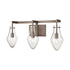 Elk Culmination VANITY LIGHT in Gray Finish Model: 12293/3