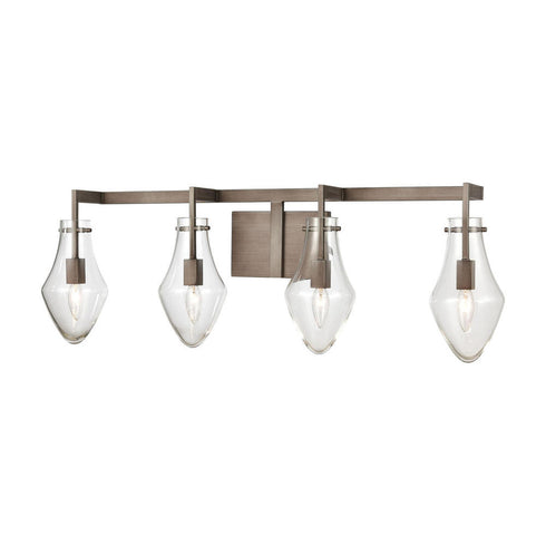 Elk Culmination VANITY LIGHT in Gray Finish Model: 12294/4