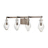Elk Culmination VANITY LIGHT in Gray Finish Model: 12294/4