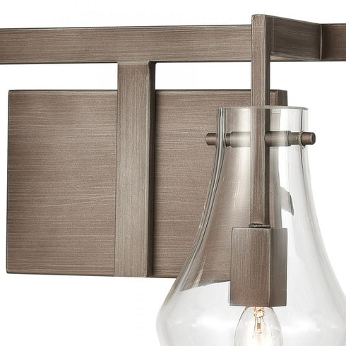 Elk Culmination VANITY LIGHT in Gray Finish Model: 12294/4