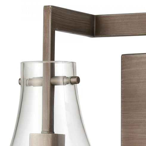 Elk Culmination VANITY LIGHT in Weathered Zinc Finish Model: 12292/2