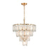 Elk Curiosity CHANDELIER in Aged Brass Finish Model: D4664