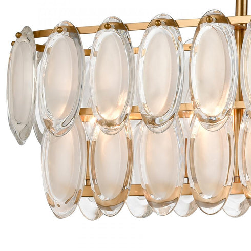 Elk Curiosity ISLAND LIGHT in Aged Brass Finish Model: D4665