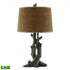 Elk Cusworth 27.5 Inch High 1 Light Table Lamp Bronze Includes LED Bulb in Antique Bronze Finish Model: 99657-LED