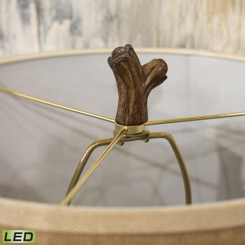 Elk Cusworth 27.5 Inch High 1 Light Table Lamp Bronze Includes LED Bulb in Antique Bronze Finish Model: 99657-LED